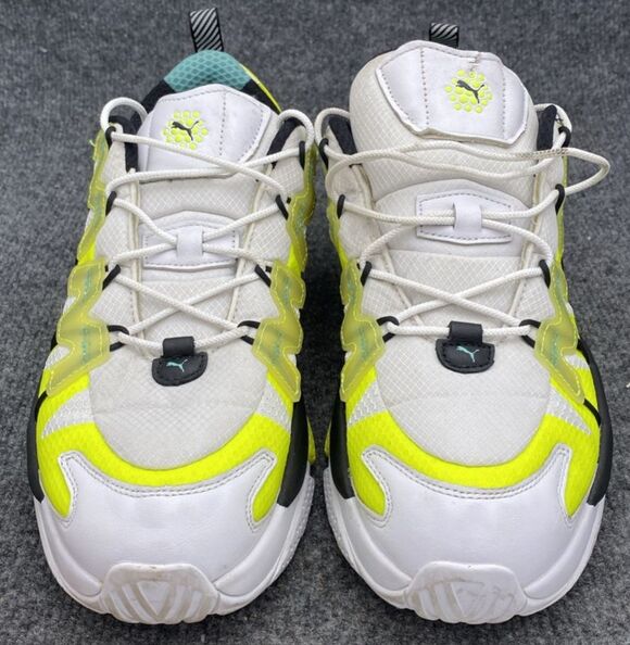 Puma LQDCELL Optic XI Training Shoes Men\'s Size 12 White Yellow Black 370928-01 main image 10